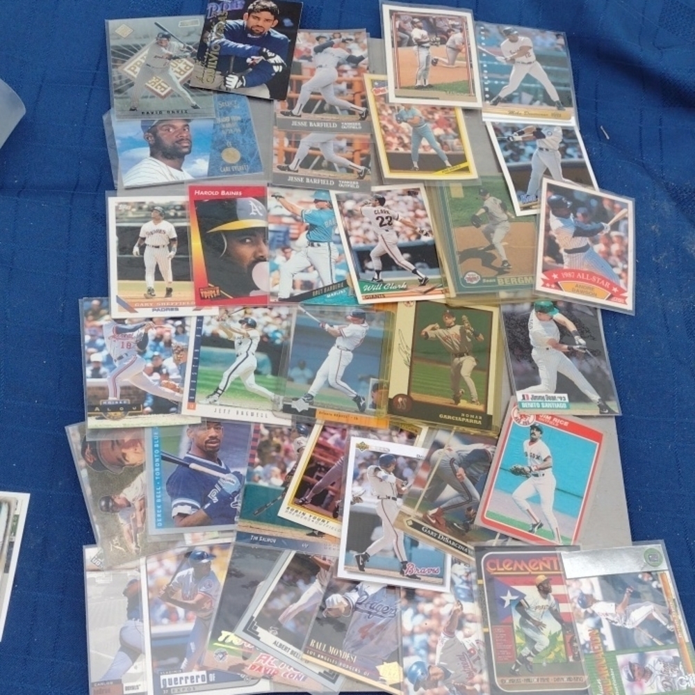 Assorted Baseball Trading Cards Collection